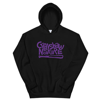 CBN Hoodie — Crenshaw by Nature cotton-blend streetwear hoodie with front pouch pocket (image 3)